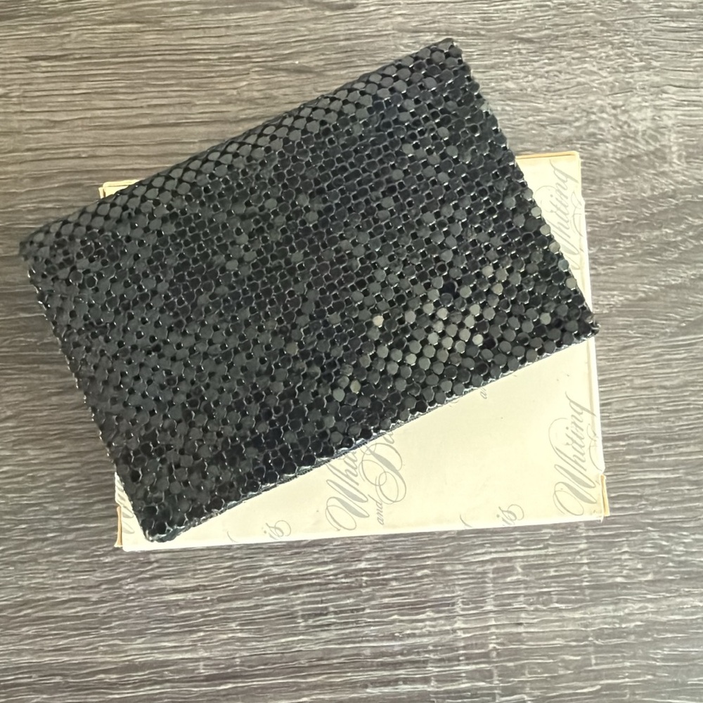 Vintage Whiting & Davis Card Holder - EUC